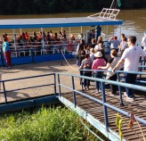 passeio de balsa pelo Rio Paraíba